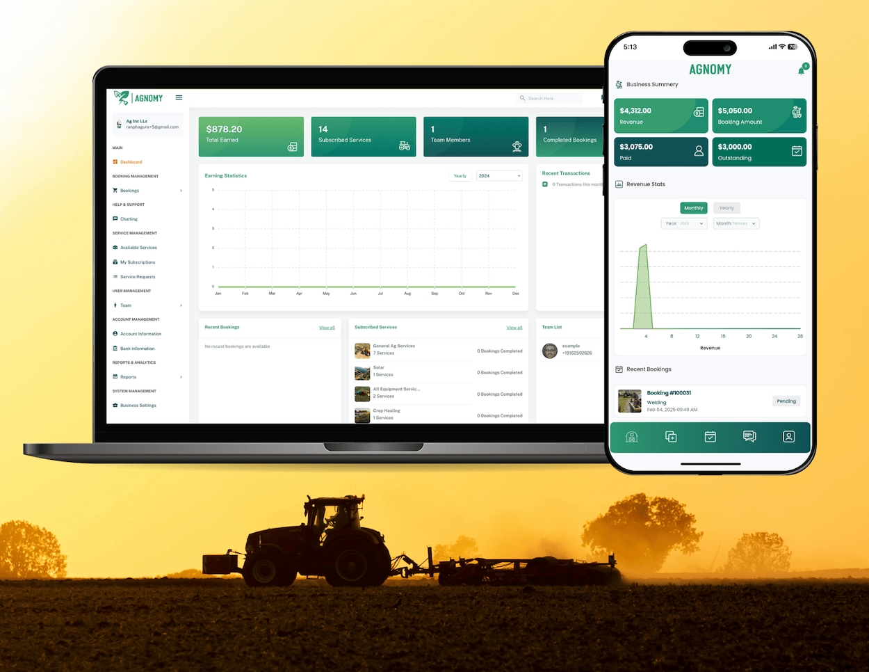 Agnomy Service Manager App – Built for Ag Service Providers, Designed to Grow Your Ag Business